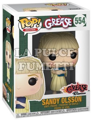 GREASE: SANDY OLSSON - VINYL FIGURE #   554 POP FUNKO 